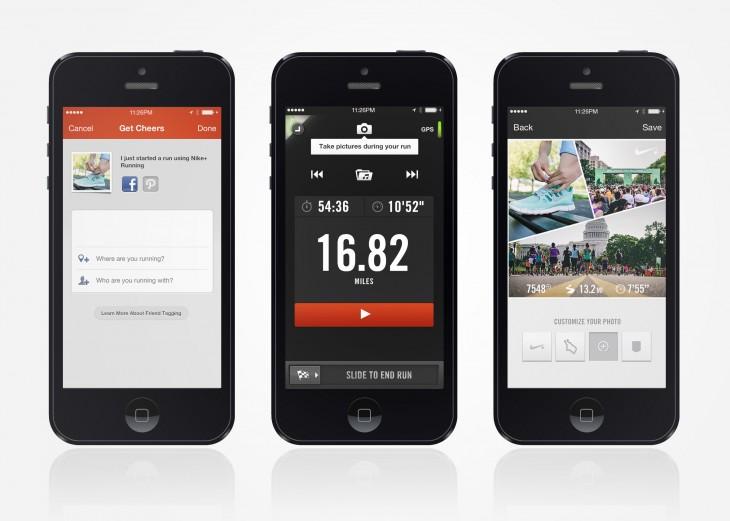 Nike+ Running güncellendi: Otomatik duraklatma ve fotoğraf paylaşımı